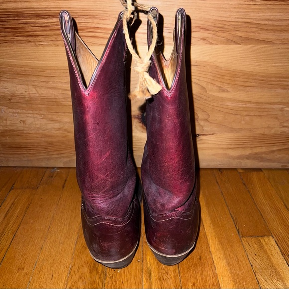 Justin Men’s Leather Cowboy Boots. Great condition. - Picture 3 of 7